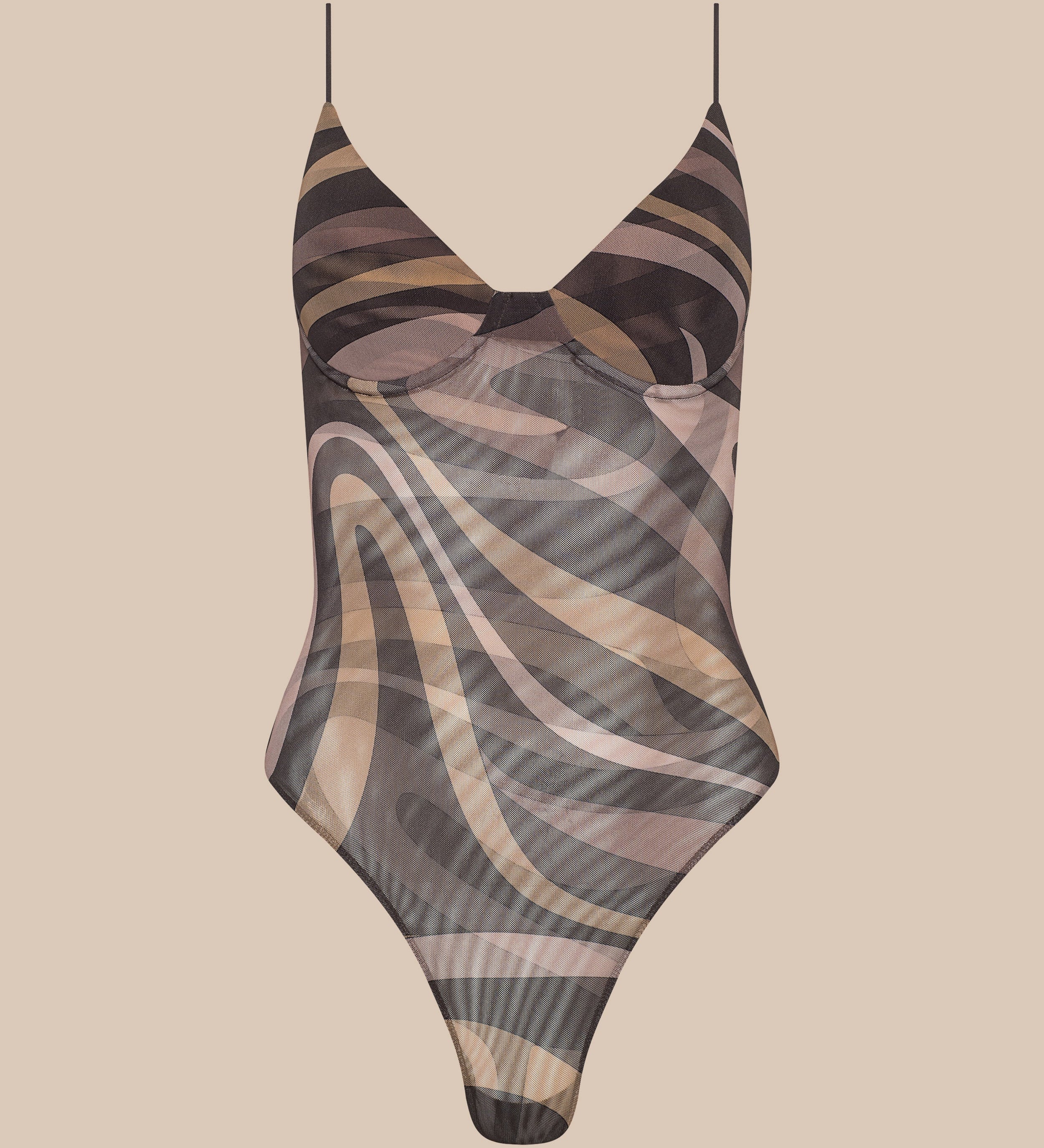 L'AGENCE - Elowen Mesh Bodysuit