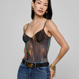 L'AGENCE - Elowen Mesh Bodysuit