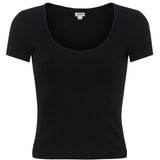 L'AGENCE - Brynlee Scoopneck Tee