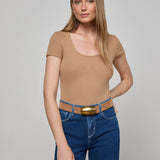 L'AGENCE - Brynlee Scoopneck Tee