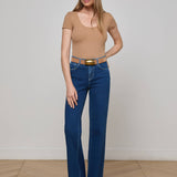 L'AGENCE - Brynlee Scoopneck Tee