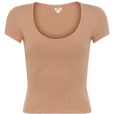 L'AGENCE - Brynlee Scoopneck Tee