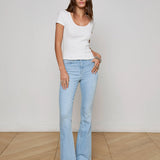 L'AGENCE - Brynlee Scoopneck Tee