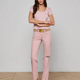 L'AGENCE - Brynlee Scoopneck Tee