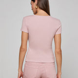 L'AGENCE - Brynlee Scoopneck Tee