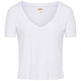 L'AGENCE - Carly V-Neck Tee