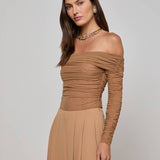 L'AGENCE - Poppie Off-The-Shoulder Bodysuit
