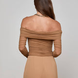L'AGENCE - Poppie Off-The-Shoulder Bodysuit