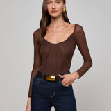 L'AGENCE - Gwendolyn Mesh Bodysuit