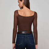 L'AGENCE - Gwendolyn Mesh Bodysuit