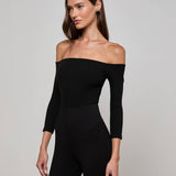 L'AGENCE - Evelyn Off - The - Shoulder Bodysuit