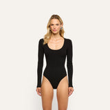 L'AGENCE - Elara Scoopneck Bodysuit
