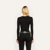 L'AGENCE - Elara Scoopneck Bodysuit