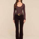 L'AGENCE - Elara Scoopneck Bodysuit