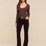 L'AGENCE - Elara Scoopneck Bodysuit