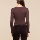 L'AGENCE - Elara Scoopneck Bodysuit