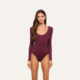 L'AGENCE - Elara Scoopneck Bodysuit