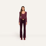 L'AGENCE - Elara Scoopneck Bodysuit