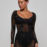 L'AGENCE - Gwendolyn Mesh Knit Bodysuit
