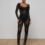 L'AGENCE - Gwendolyn Mesh Knit Bodysuit
