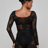 L'AGENCE - Gwendolyn Mesh Knit Bodysuit