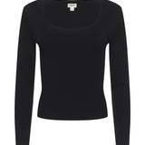 L'AGENCE - Scarlet Scoopneck Tee