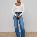 L'AGENCE - Scarlet Scoopneck Tee