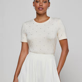 L'AGENCE - Stormy Embellished Tee