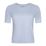 L'AGENCE - Stormy Cropped Cotton Tee