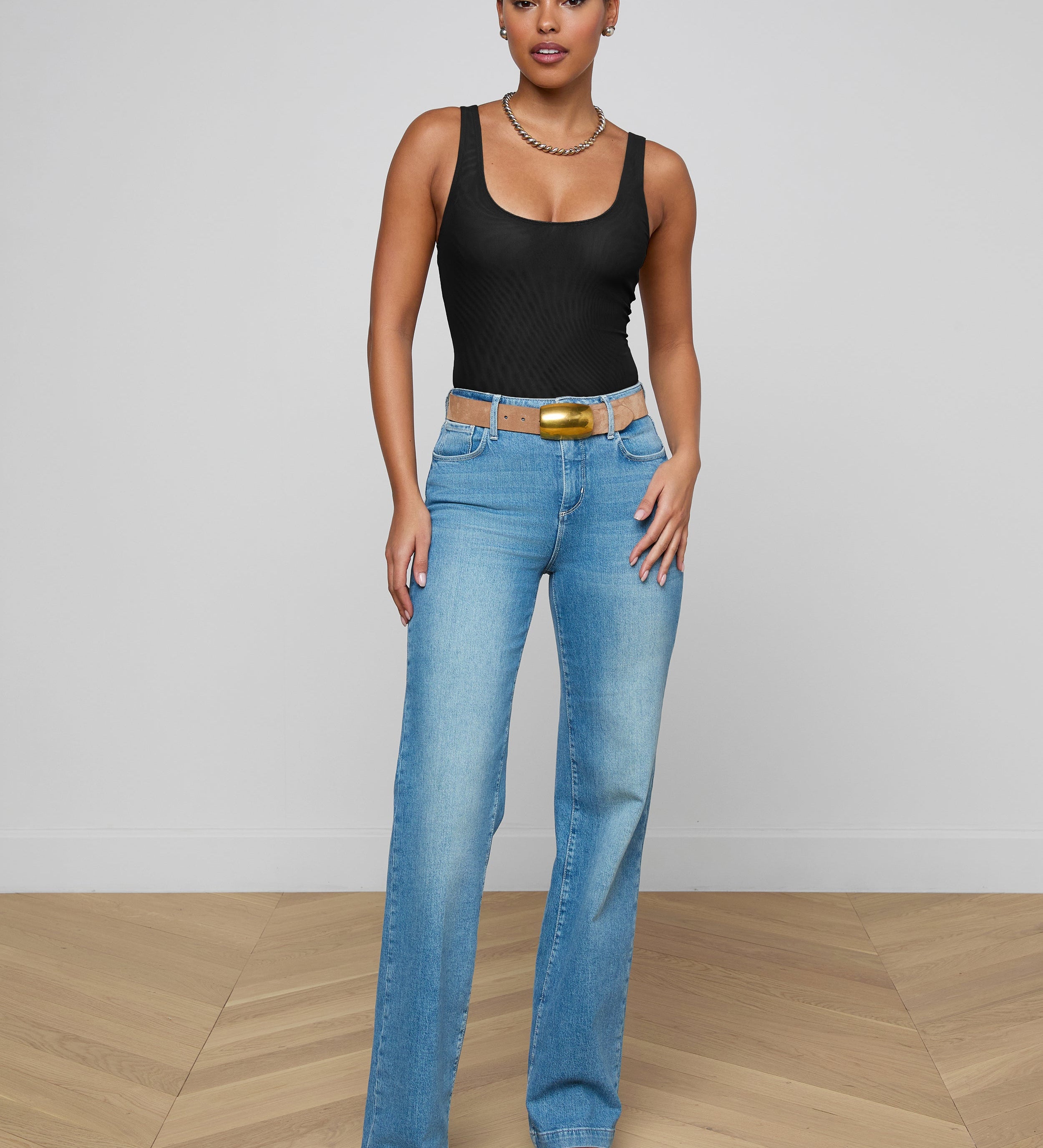 L'AGENCE - Kalea Mesh Bodysuit