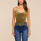 L'AGENCE - Kalea Velvet Bodysuit