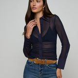 L'AGENCE - Isola Mesh Blouse