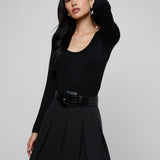 L'AGENCE - Cassandra Ruched Bodysuit