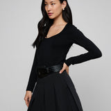 L'AGENCE - Cassandra Ruched Bodysuit