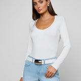L'AGENCE - Cassandra Ruched Bodysuit