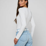 L'AGENCE - Cassandra Ruched Bodysuit