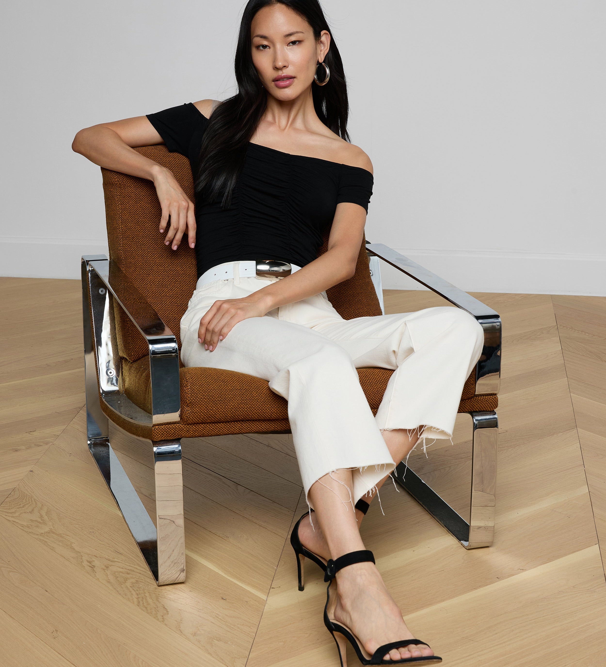 L'AGENCE - Baliegh Ruched Bodysuit