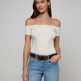 L'AGENCE - Baliegh Ruched Bodysuit