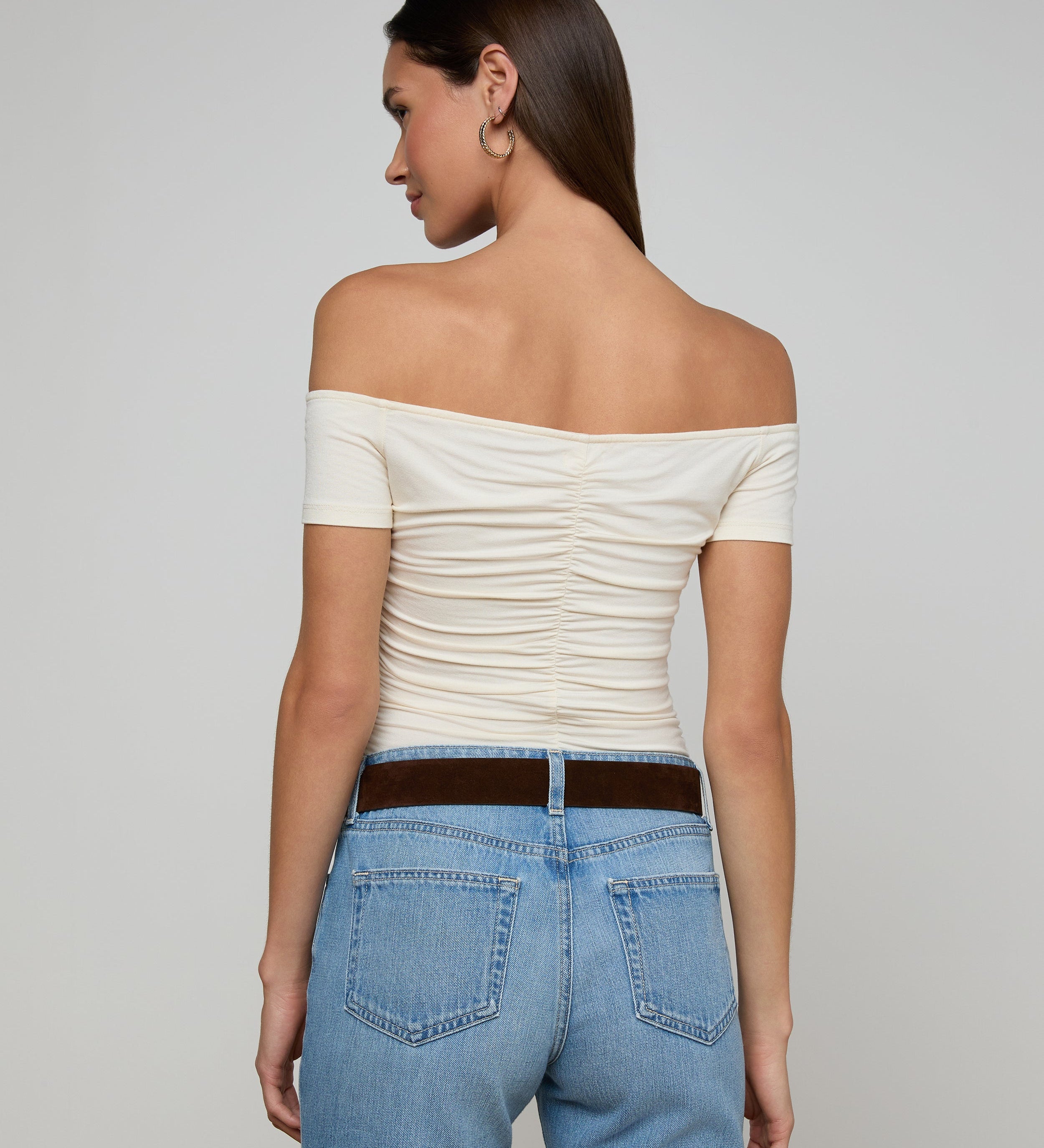 L'AGENCE - Baliegh Ruched Bodysuit