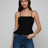 L'AGENCE - Parisa Peplum Top