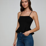L'AGENCE - Parisa Peplum Top