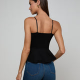 L'AGENCE - Parisa Peplum Top