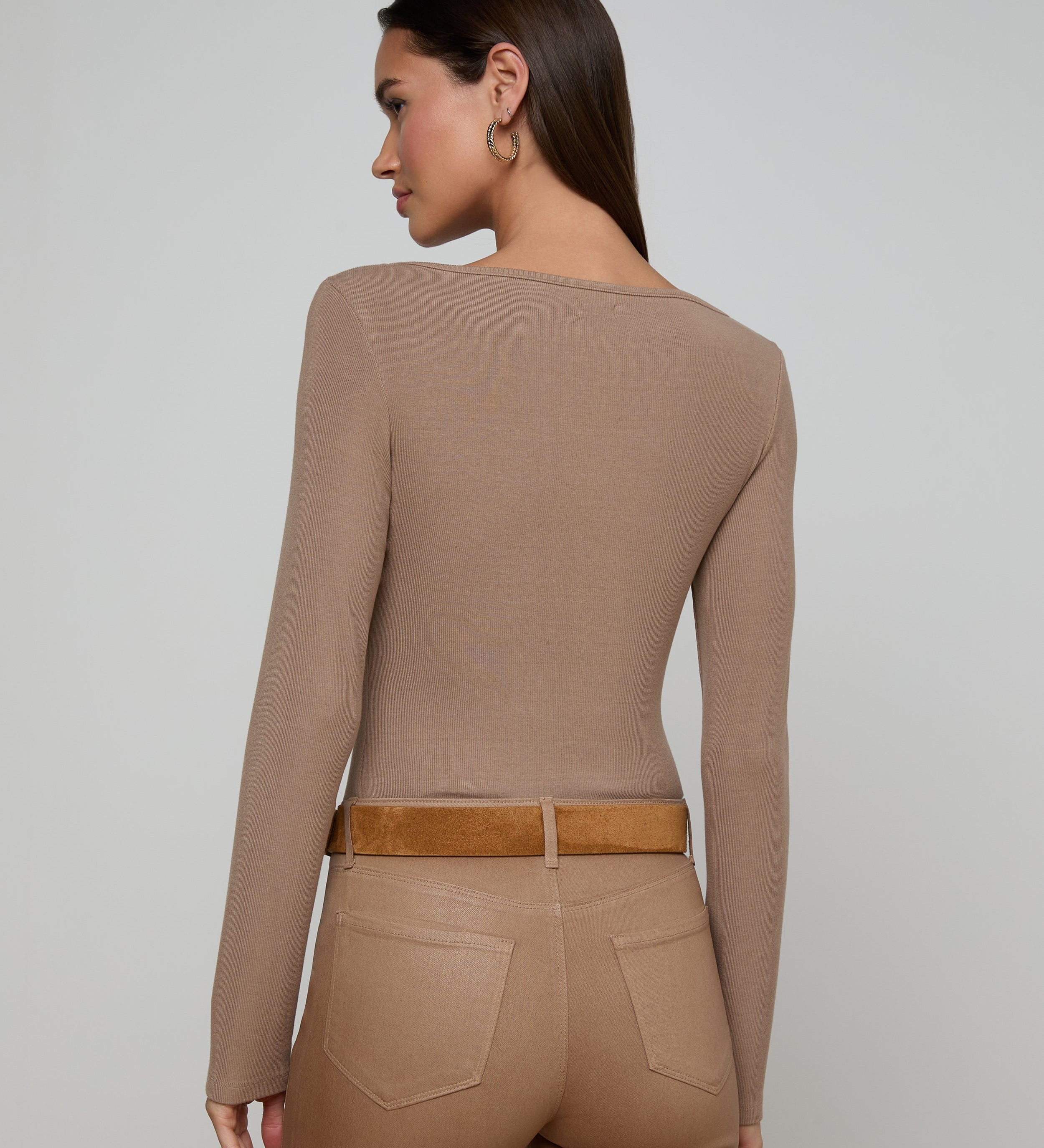 L'AGENCE - Vanya Scoopneck Top