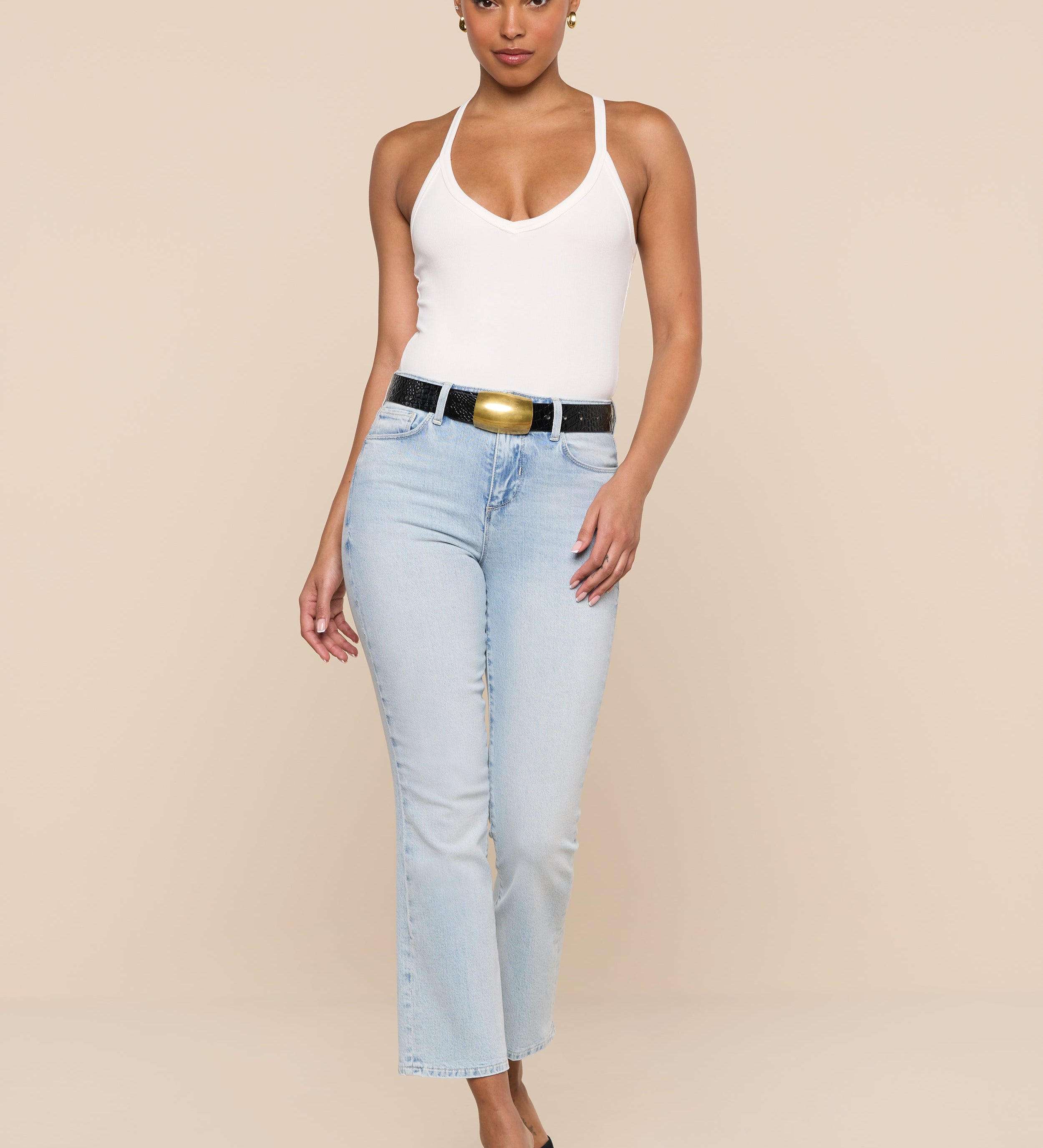 L'AGENCE - Wrenna Racerback Bodysuit