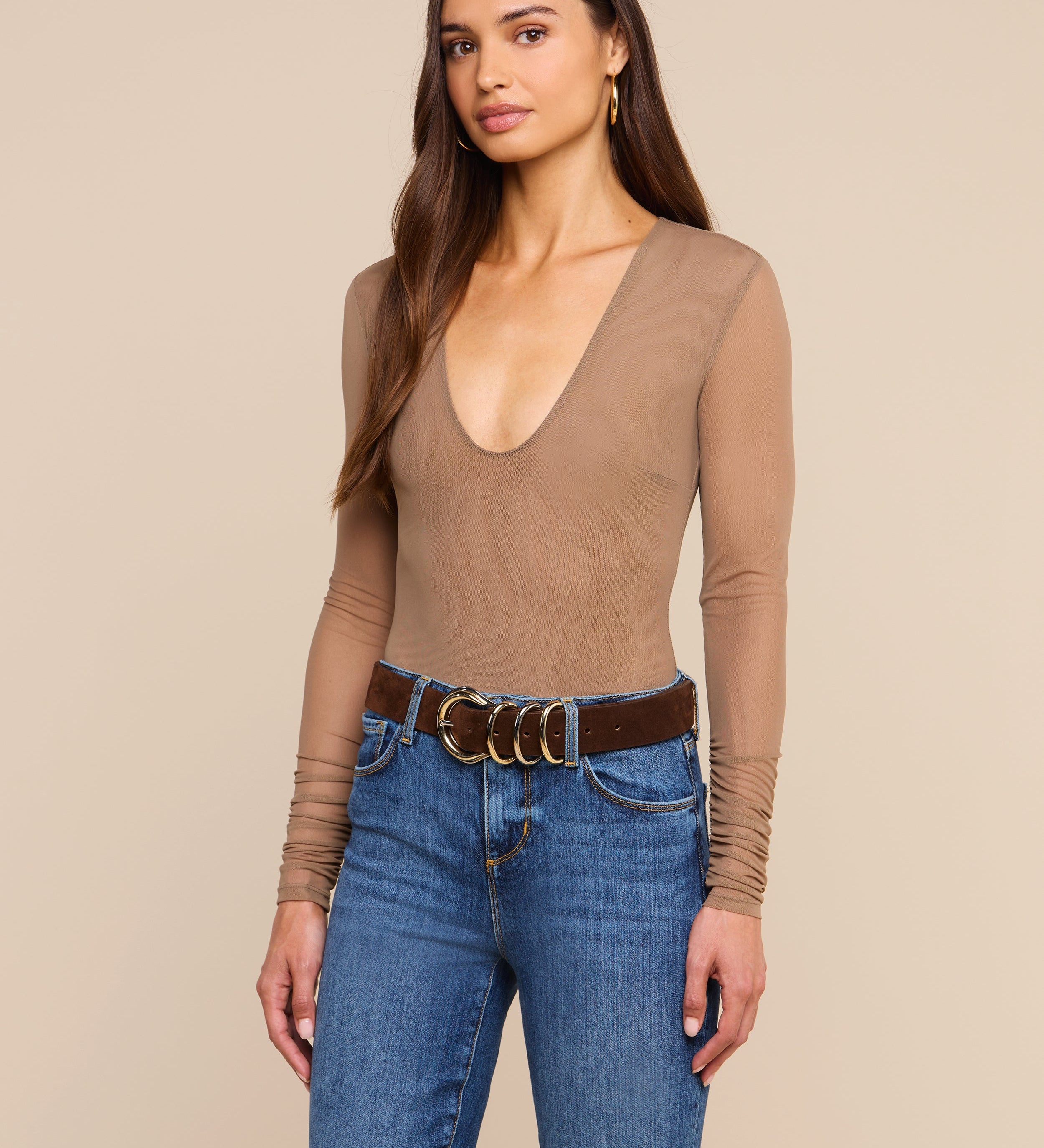 L'AGENCE - Thalassa High - Leg Bodysuit