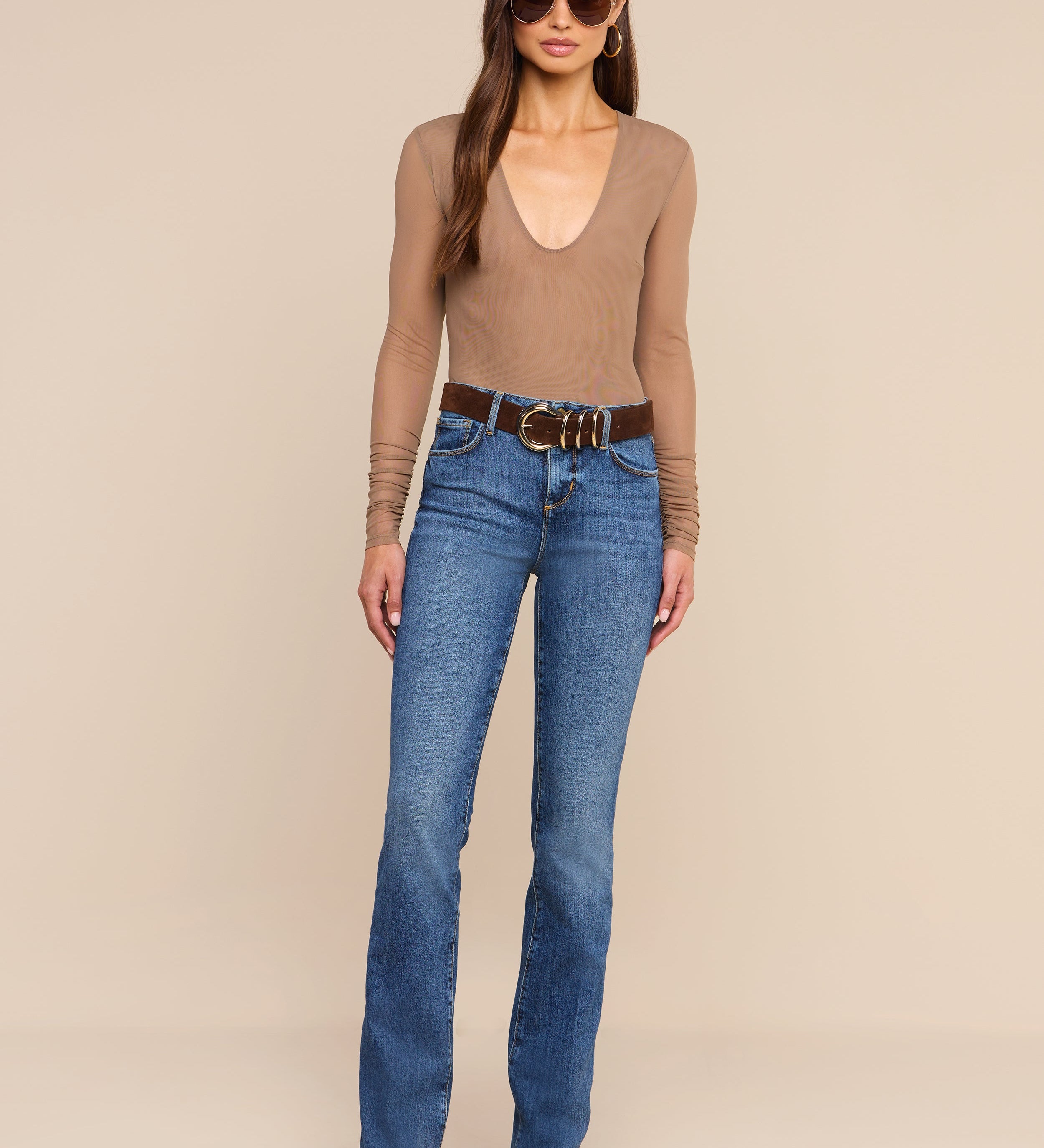 L'AGENCE - Thalassa High - Leg Bodysuit