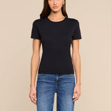 L'AGENCE - Aileen Cotton Crewneck Tee