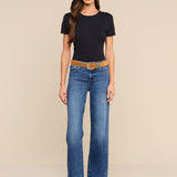 L'AGENCE - Aileen Cotton Crewneck Tee