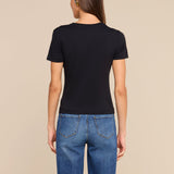 L'AGENCE - Aileen Cotton Crewneck Tee