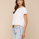 L'AGENCE - Aileen Cotton Crewneck Tee